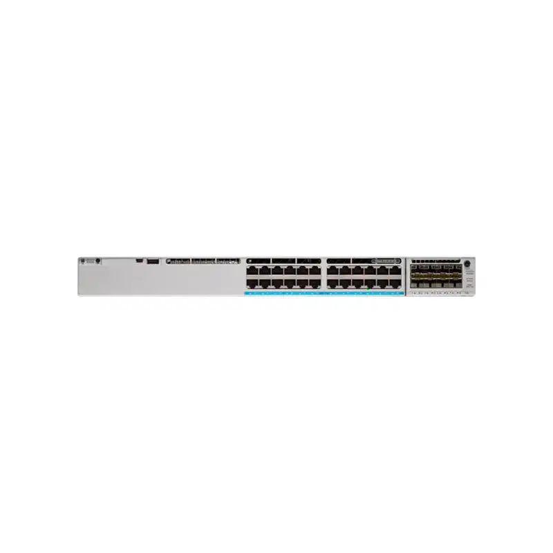 Cisco Catalyst 9300L - Network Advantage - commutateur - C3 - 24 x 10 - 100 - 1000 + 4 x SFP+ 10 Go... (C9300L-24T-4X-A)_1
